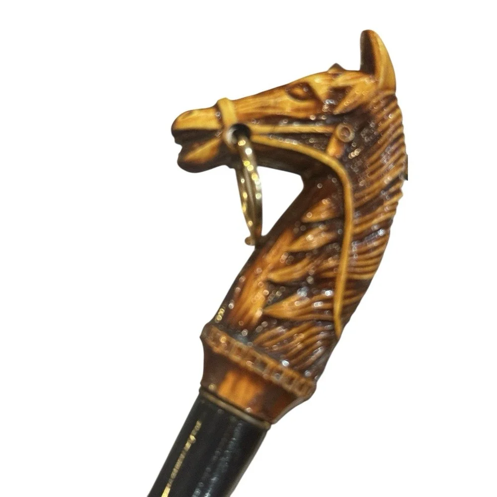 Vtg Florida Horse Head Souvenir Brush & Shoe Horn Set Equestrian Decor Lot of 4